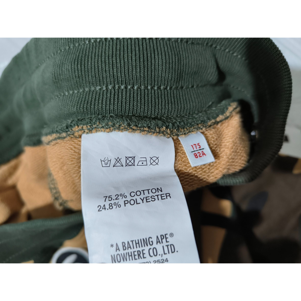 (0459) AAPE 長褲 腰圍74 褲長93-細節圖5