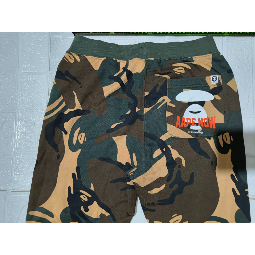 (0459) AAPE 長褲 腰圍74 褲長93-細節圖9