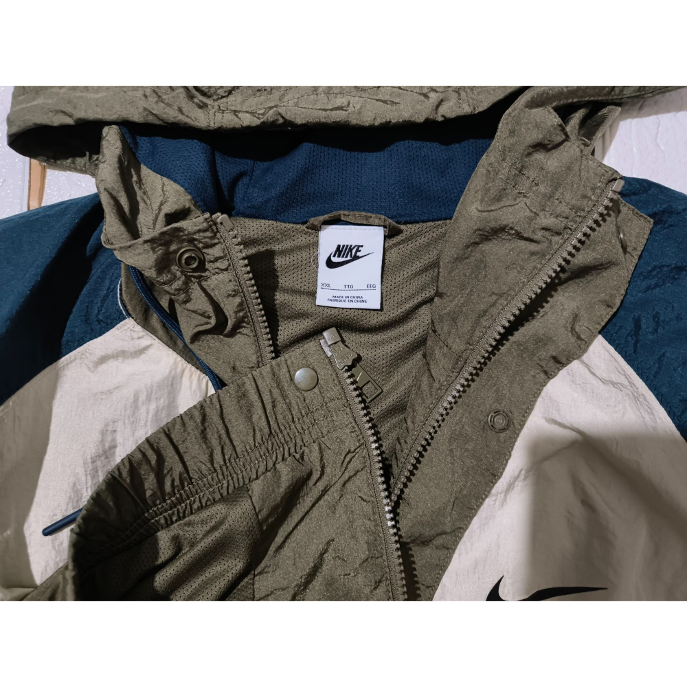 (0528) NIKE 風衣 外套 胸圍132 衣長73 DX6311 222-細節圖4
