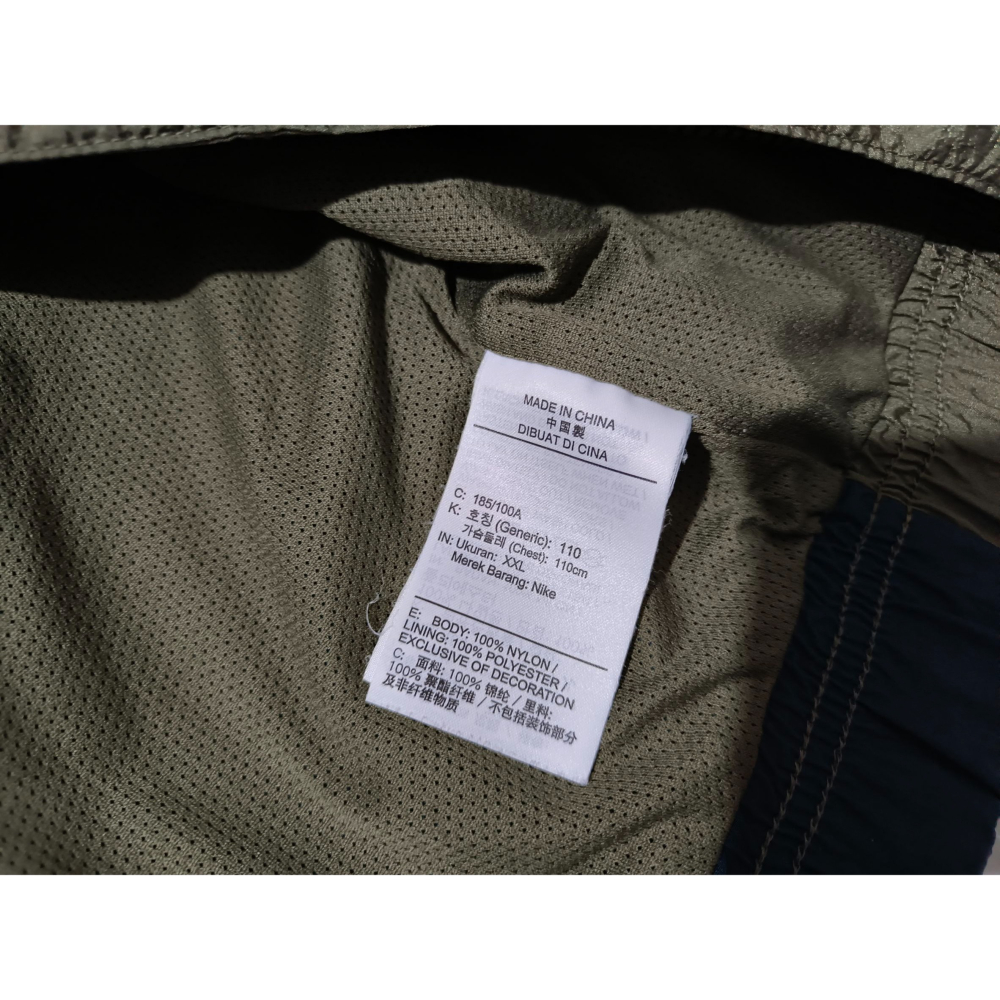 (0528) NIKE 風衣 外套 胸圍132 衣長73 DX6311 222-細節圖5