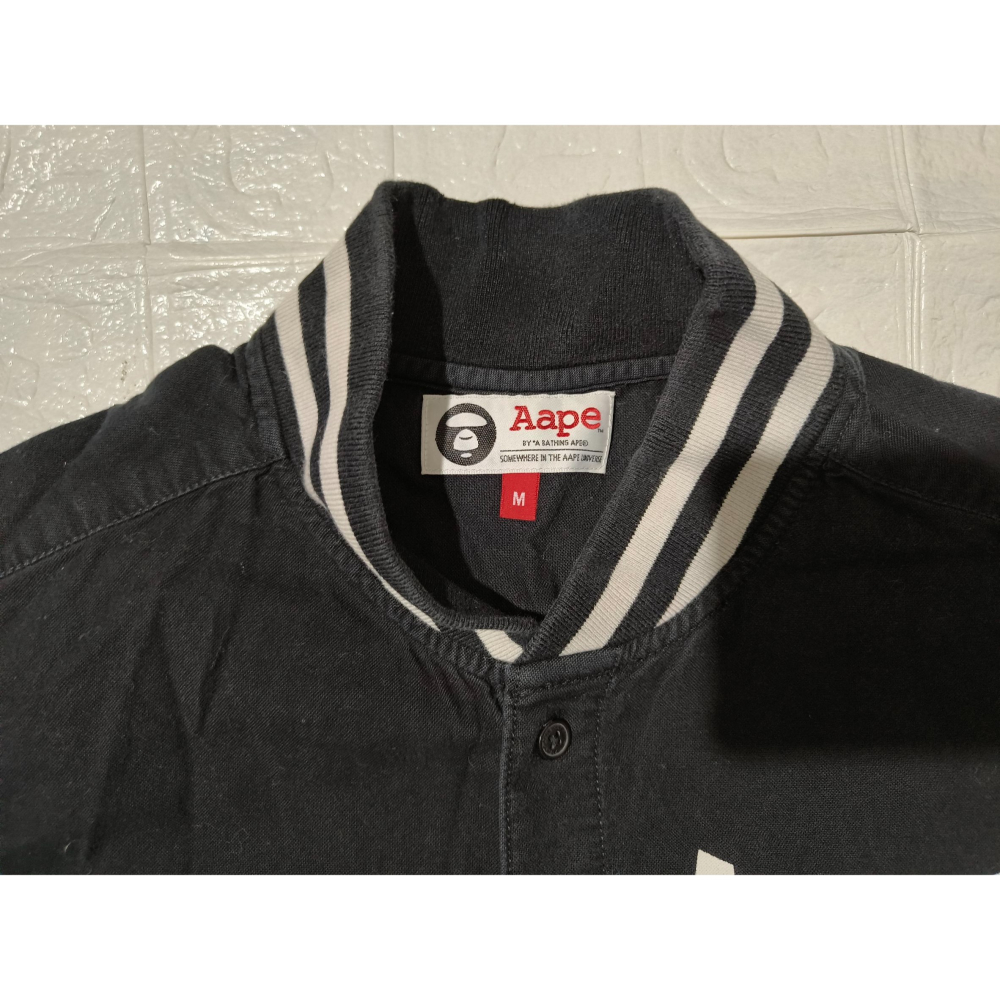 (0550) AAPE 襯衫 長袖上衣 胸圍102 衣長70-細節圖4
