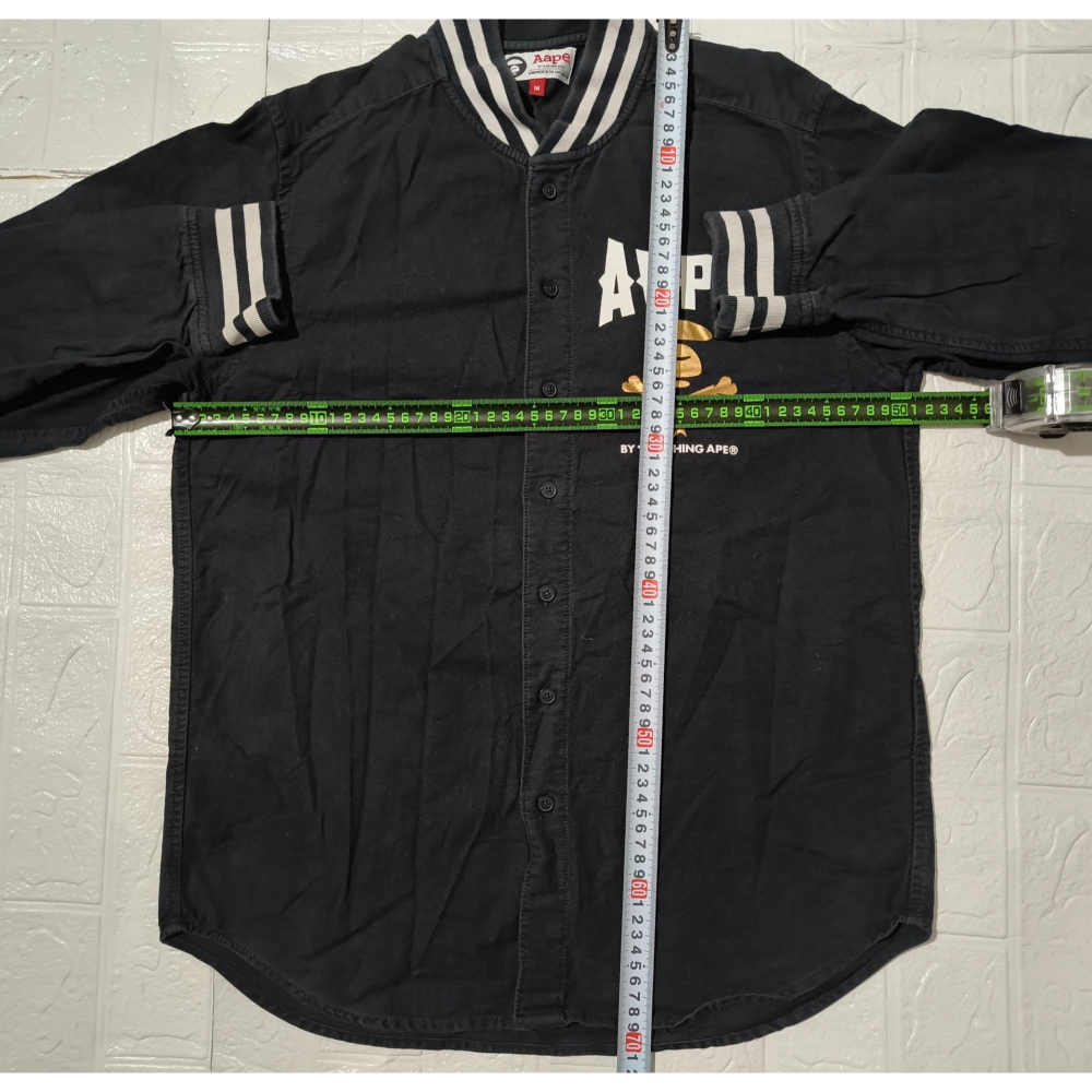 (0550) AAPE 襯衫 長袖上衣 胸圍102 衣長70-細節圖7