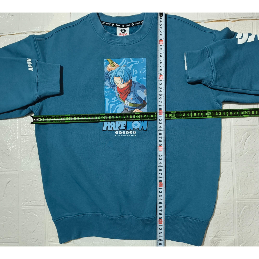 (0551) AAPE 七龍珠 長袖上衣 胸圍106 衣長65-細節圖3