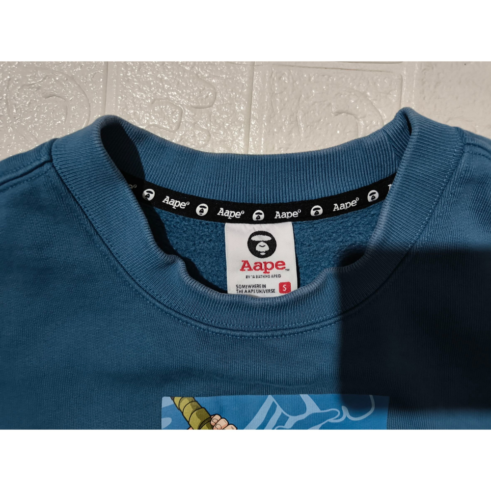 (0551) AAPE 七龍珠 長袖上衣 胸圍106 衣長65-細節圖4