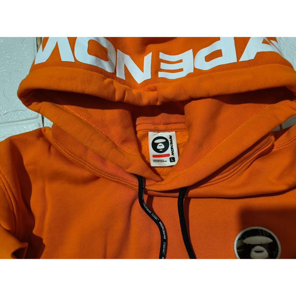 (0680) AAPE 帽T 胸圍110 衣長66-細節圖4