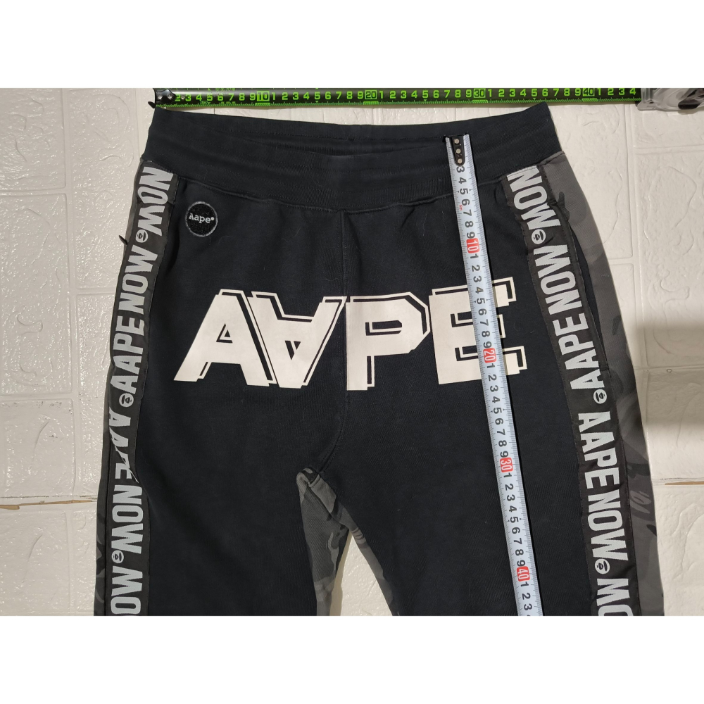 (0694) AAPE 長褲 腰圍72 褲長92-細節圖3