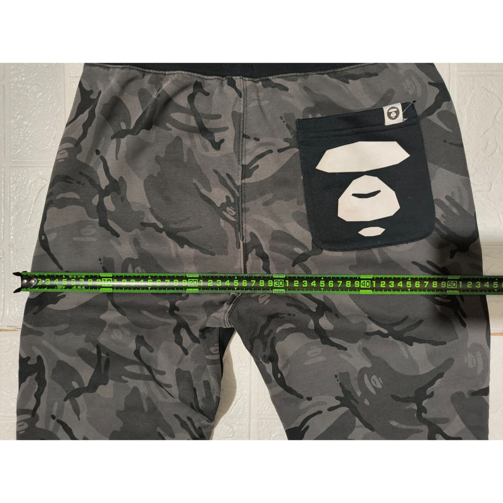 (0694) AAPE 長褲 腰圍72 褲長92-細節圖10