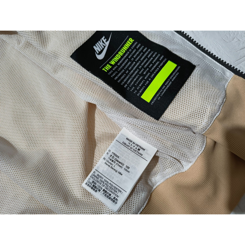 (0719) NIKE 風衣 外套 胸圍128 衣長69 DA0002 268-細節圖5