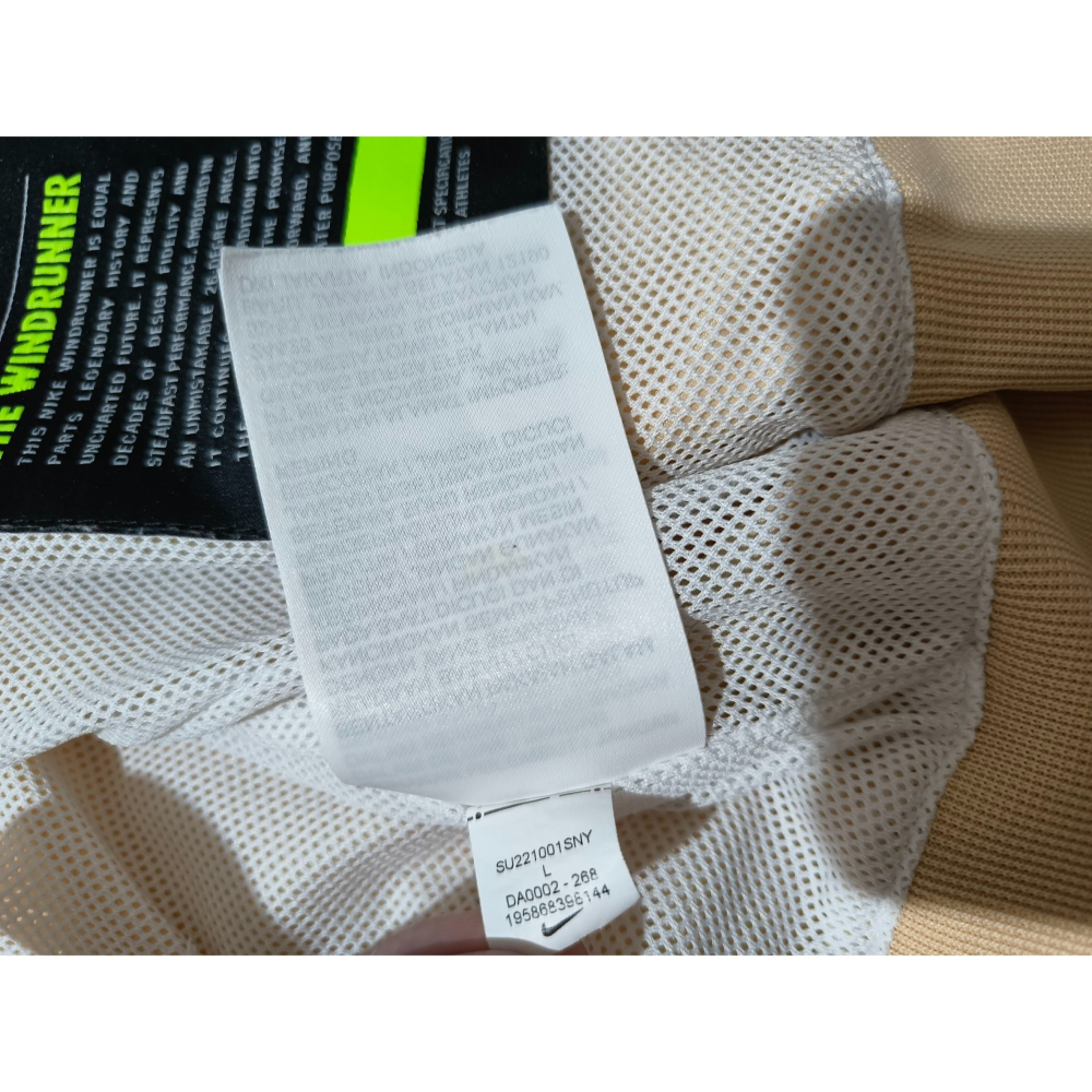 (0719) NIKE 風衣 外套 胸圍128 衣長69 DA0002 268-細節圖6