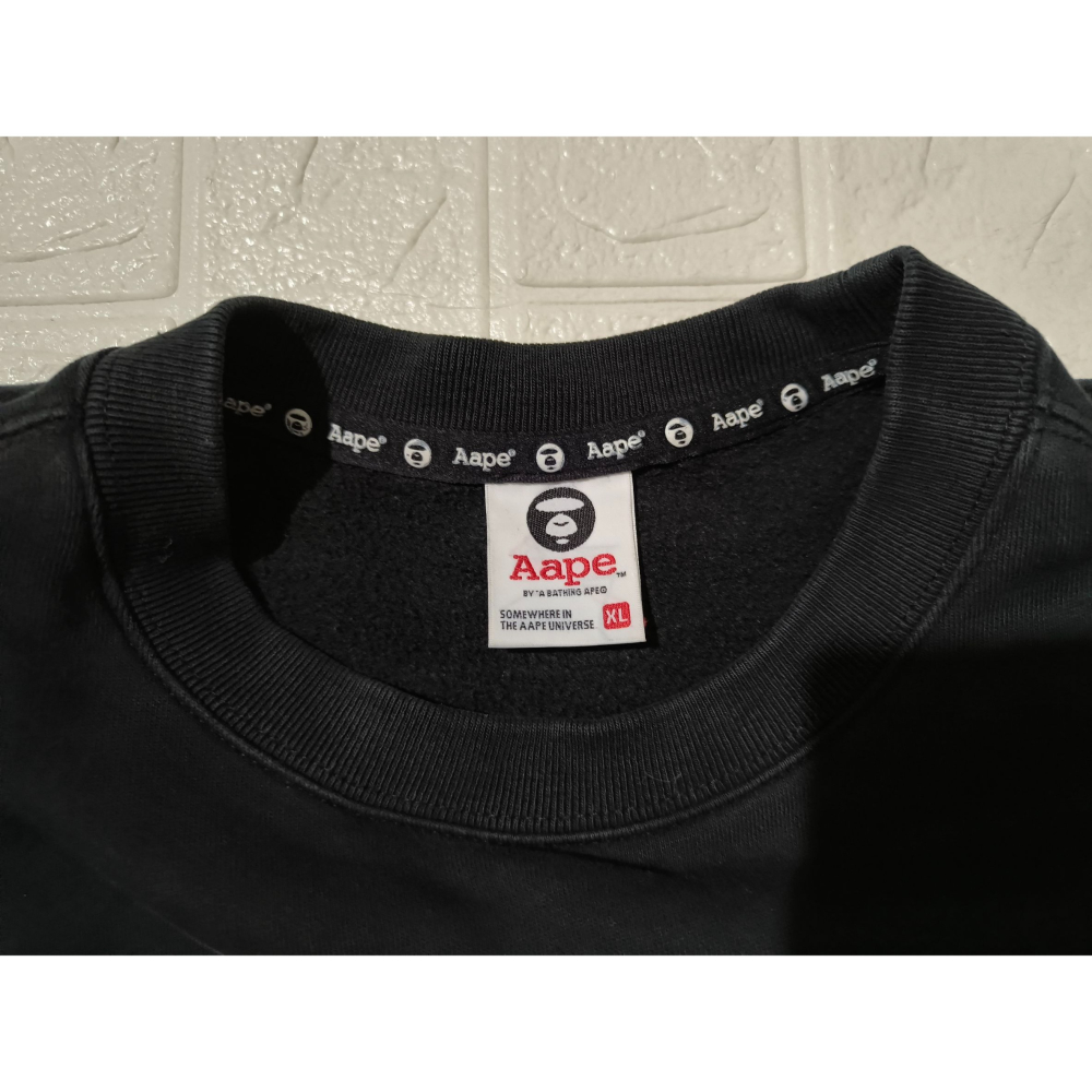 (0767) AAPE 長袖上衣 胸圍120 衣長66-細節圖5