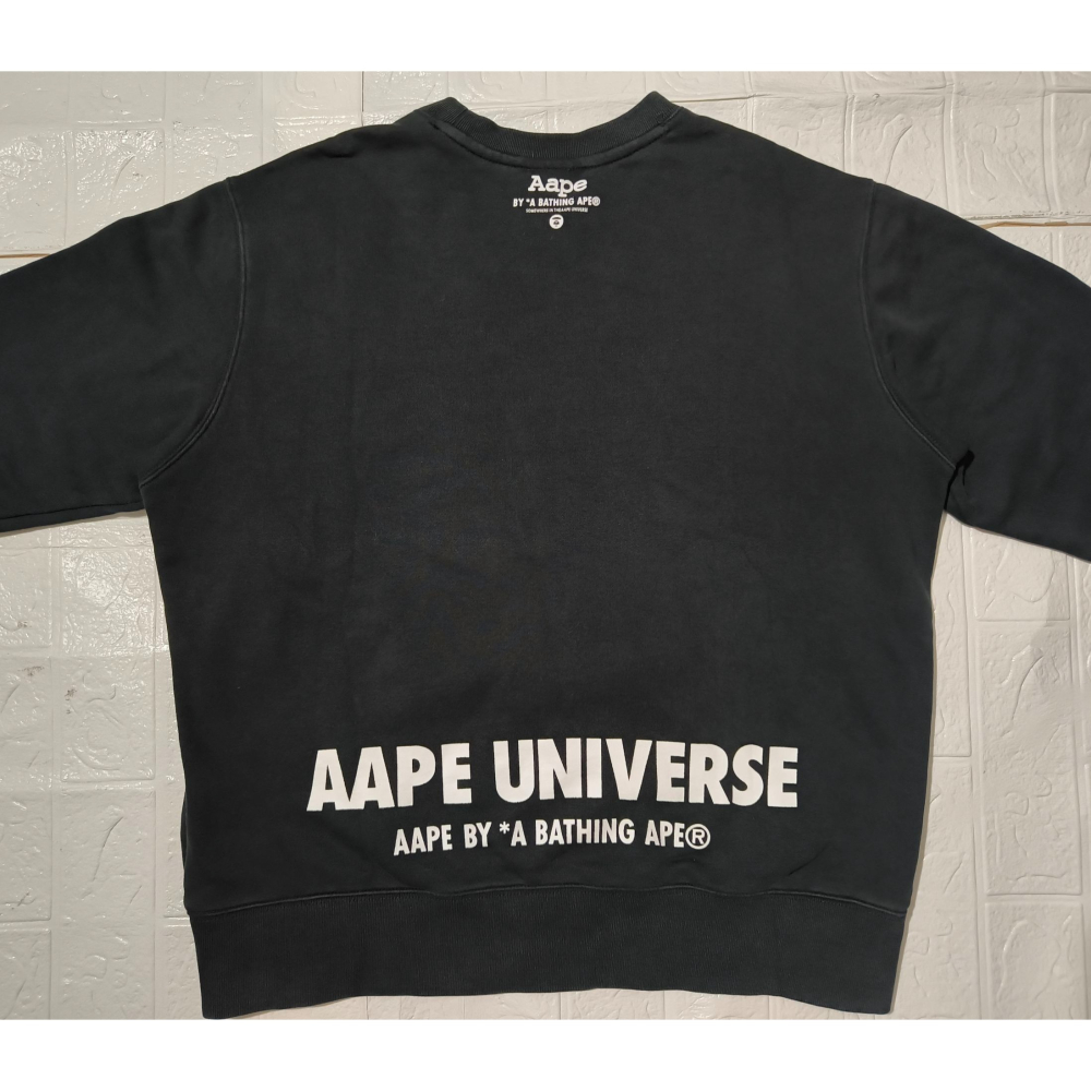 (0767) AAPE 長袖上衣 胸圍120 衣長66-細節圖8