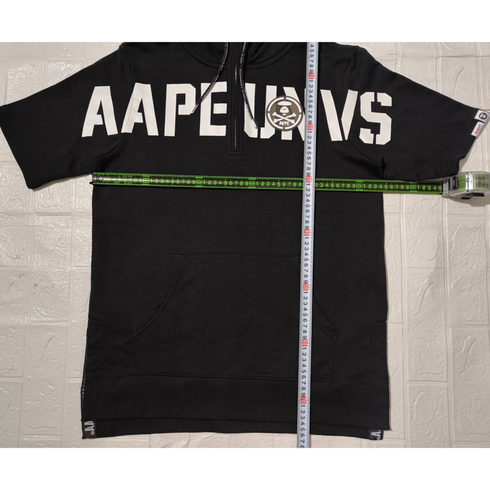 (0769) AAPE 帽T 胸圍108 衣長74-76-細節圖6
