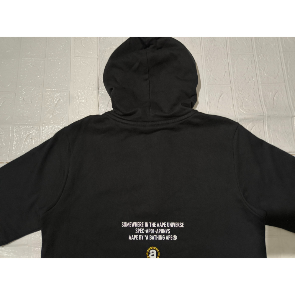 (0769) AAPE 帽T 胸圍108 衣長74-76-細節圖9