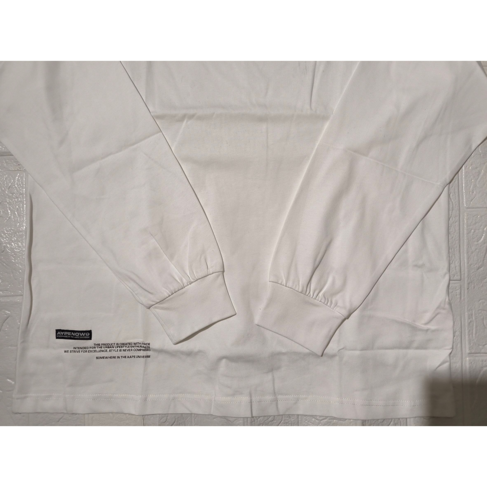 (0774) AAPE 長袖上衣 胸圍118 衣長75-細節圖2