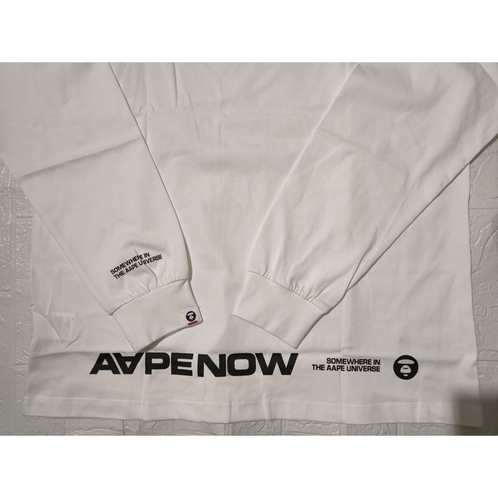 (0774) AAPE 長袖上衣 胸圍118 衣長75-細節圖8