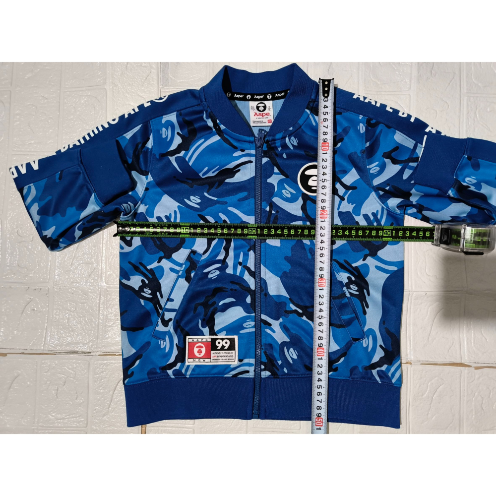 (0780) AAPE 兒童 外套 長褲 胸圍84 衣長50 腰圍50 褲長70-細節圖2