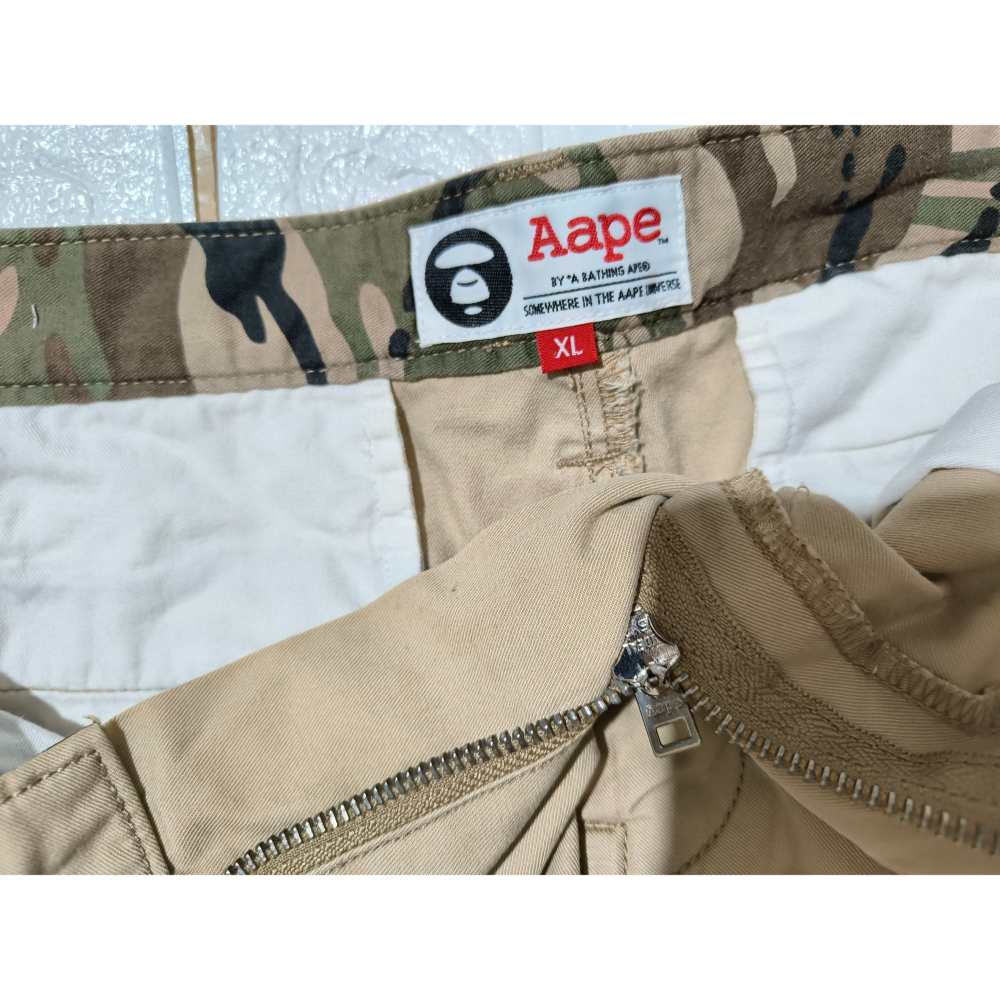 (0795) AAPE 短褲 腰圍88 褲長53-細節圖4