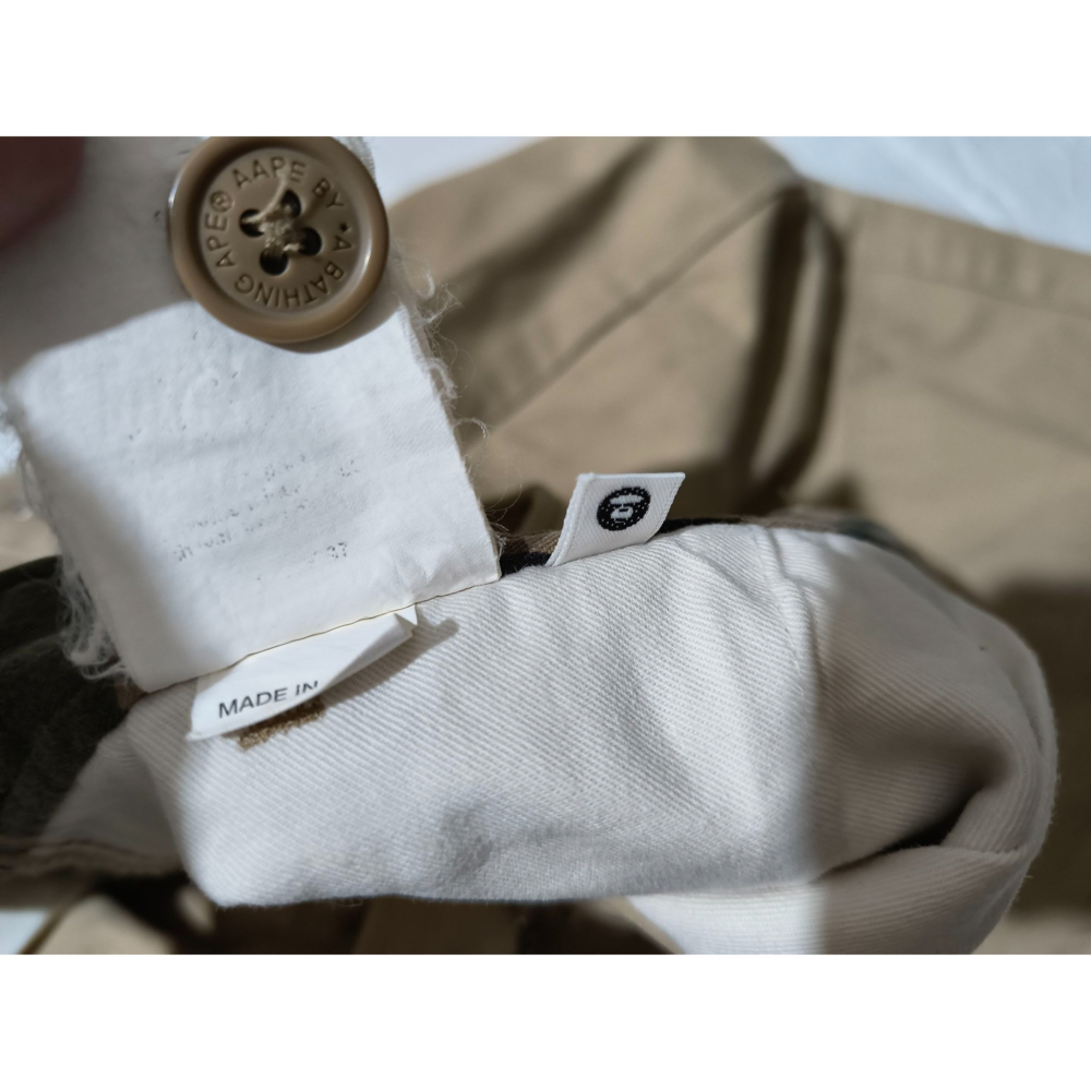 (0795) AAPE 短褲 腰圍88 褲長53-細節圖6