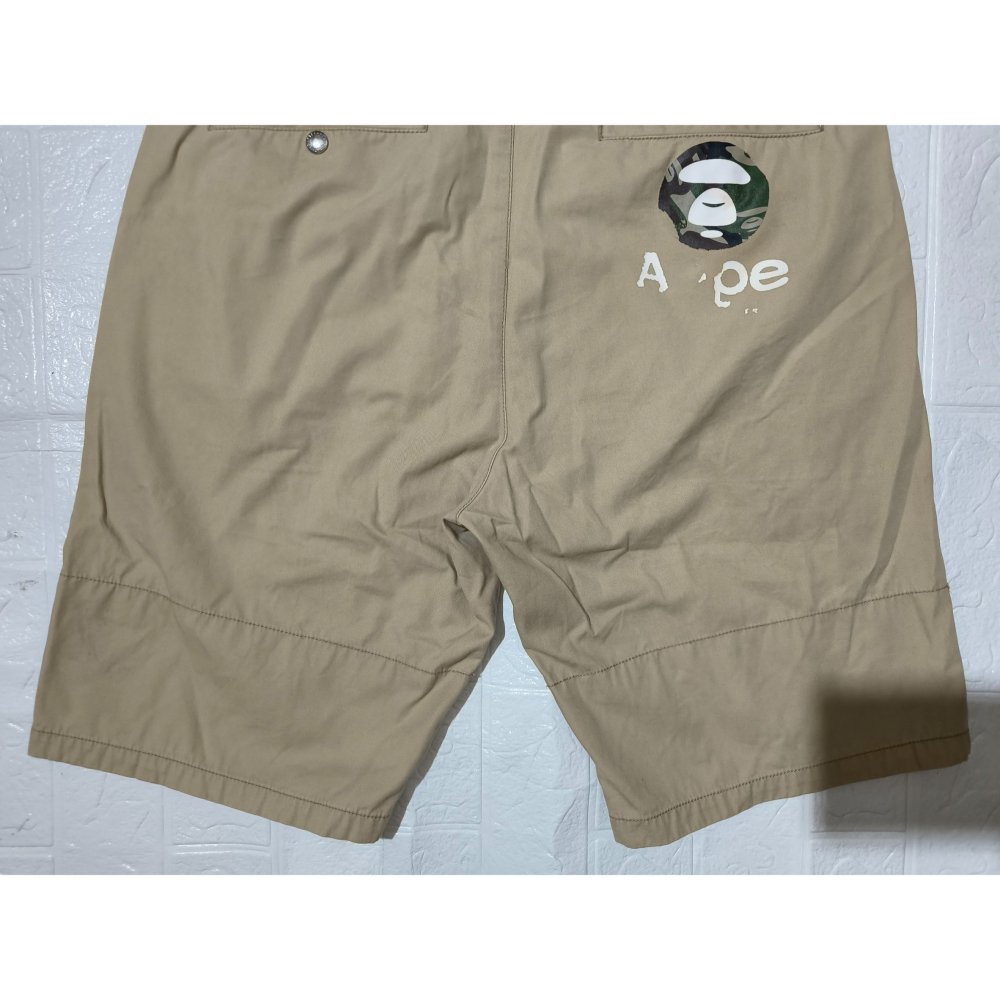(0795) AAPE 短褲 腰圍88 褲長53-細節圖7