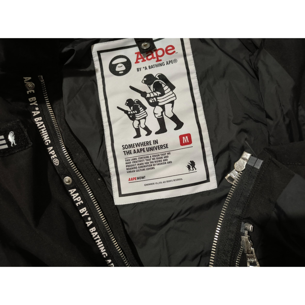 (0800) AAPE 外套 胸圍112 衣長82-細節圖5