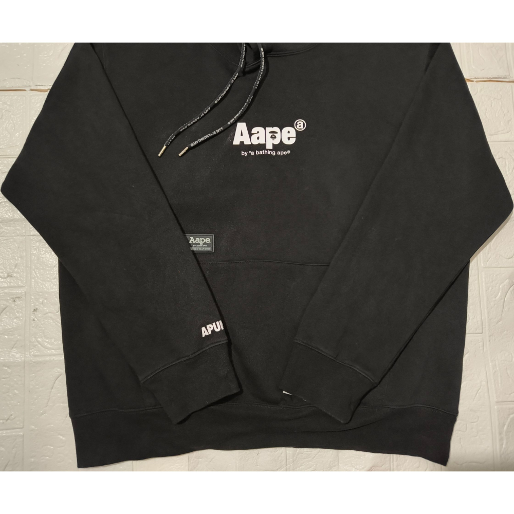 (0822) AAPE 帽T 胸圍128 衣長70-細節圖2