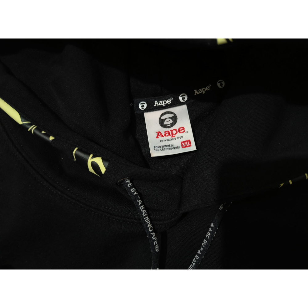 (0822) AAPE 帽T 胸圍128 衣長70-細節圖4