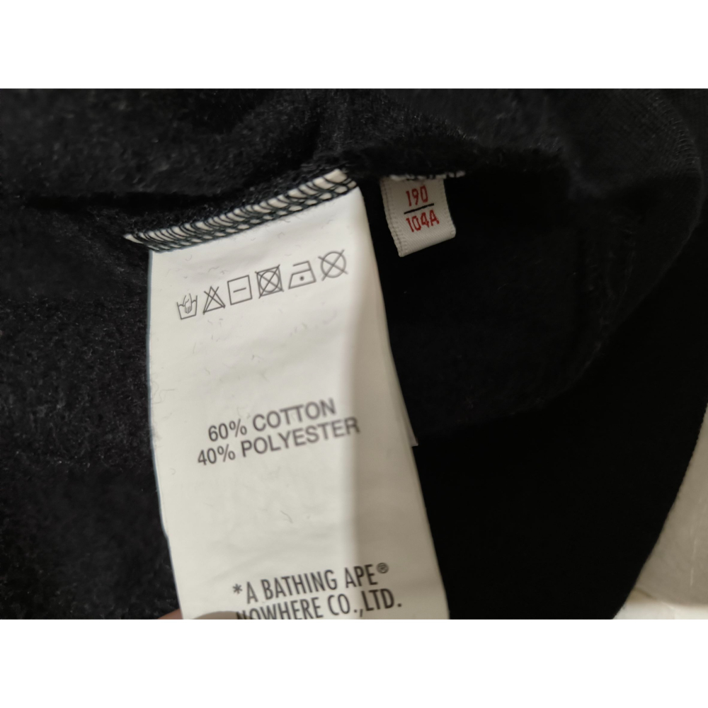 (0822) AAPE 帽T 胸圍128 衣長70-細節圖5