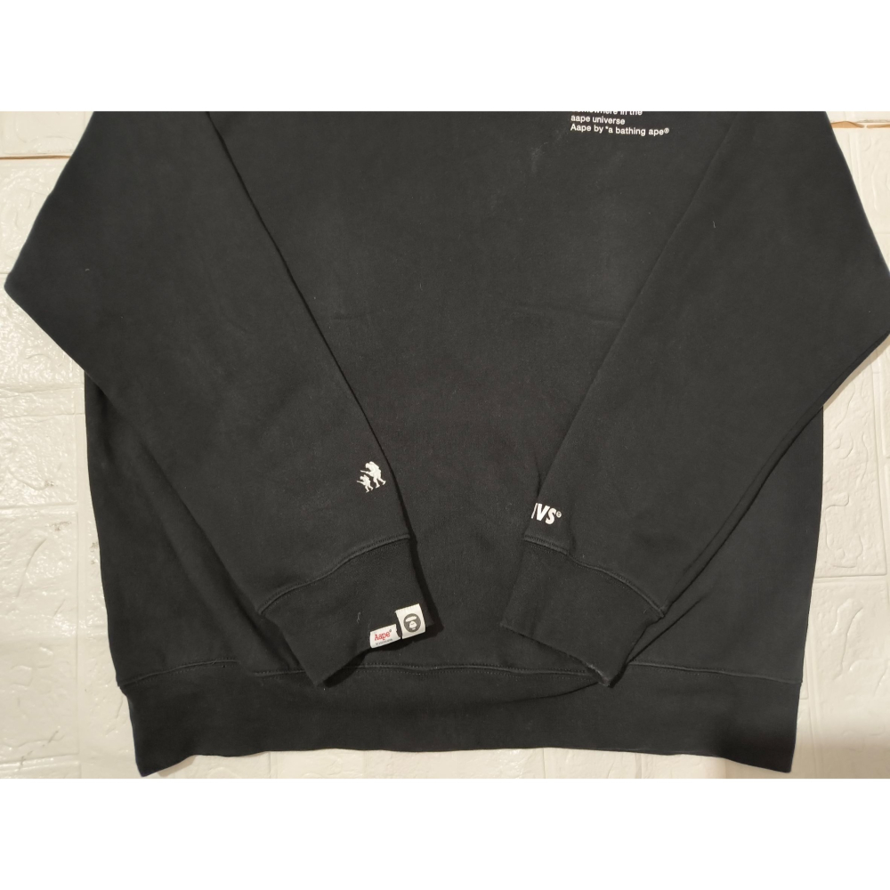 (0822) AAPE 帽T 胸圍128 衣長70-細節圖8