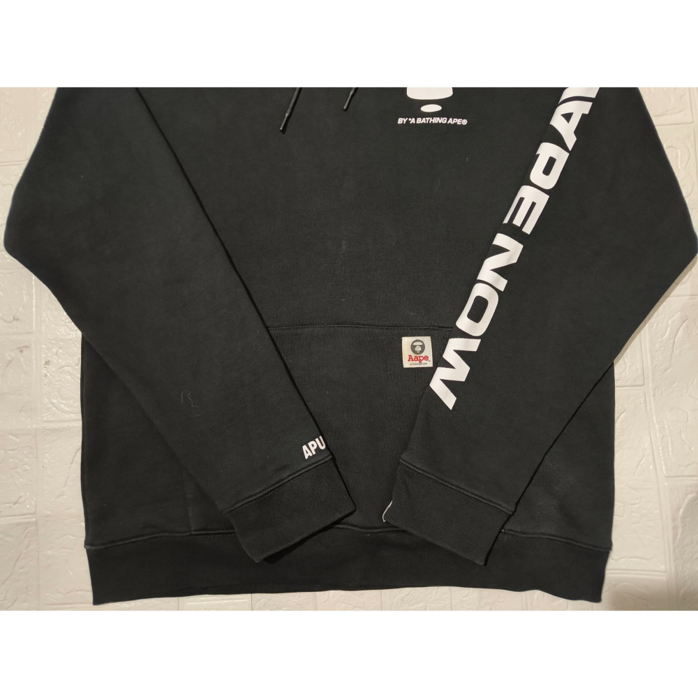 (0823) AAPE 帽T 胸圍122 衣長76-細節圖2
