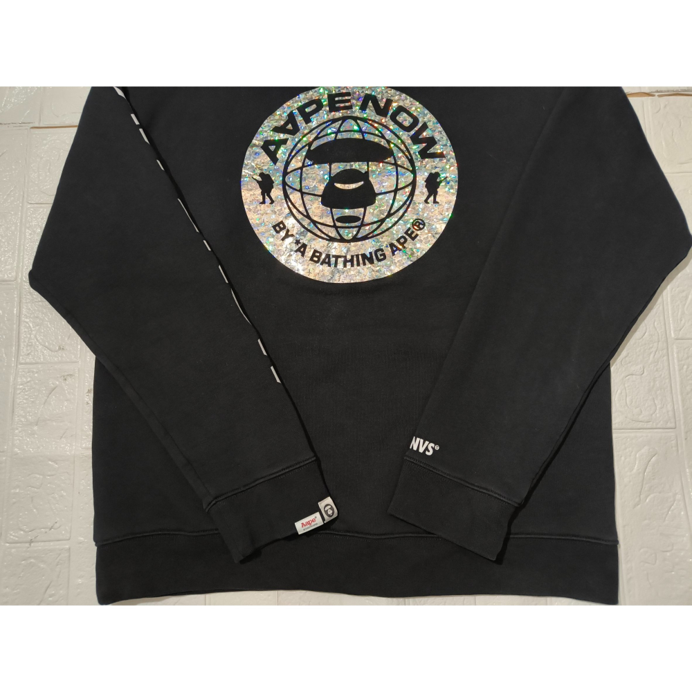 (0823) AAPE 帽T 胸圍122 衣長76-細節圖7