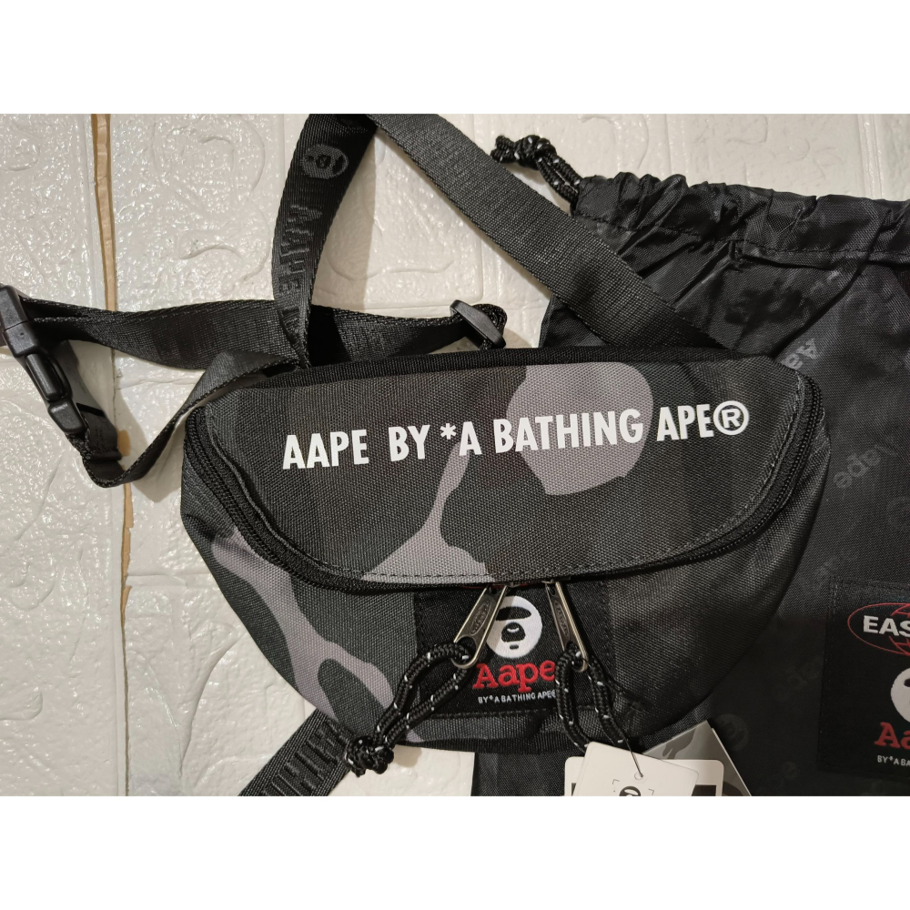 AAPE 斜背包 腰包-細節圖2