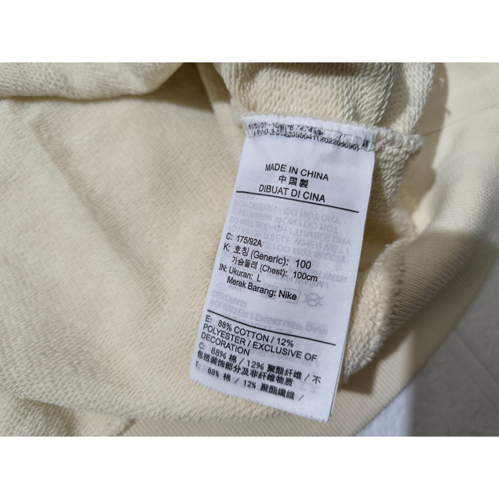 (0864) NIKE 長袖上衣 胸圍120 衣長69 FV9513 113-細節圖6