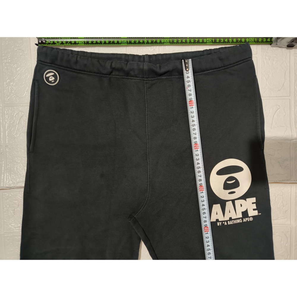 (0895) AAPE 長褲 腰圍98 褲長96-細節圖3