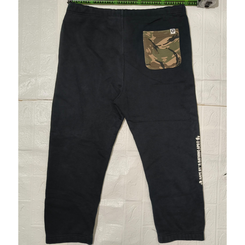 (0895) AAPE 長褲 腰圍98 褲長96-細節圖6