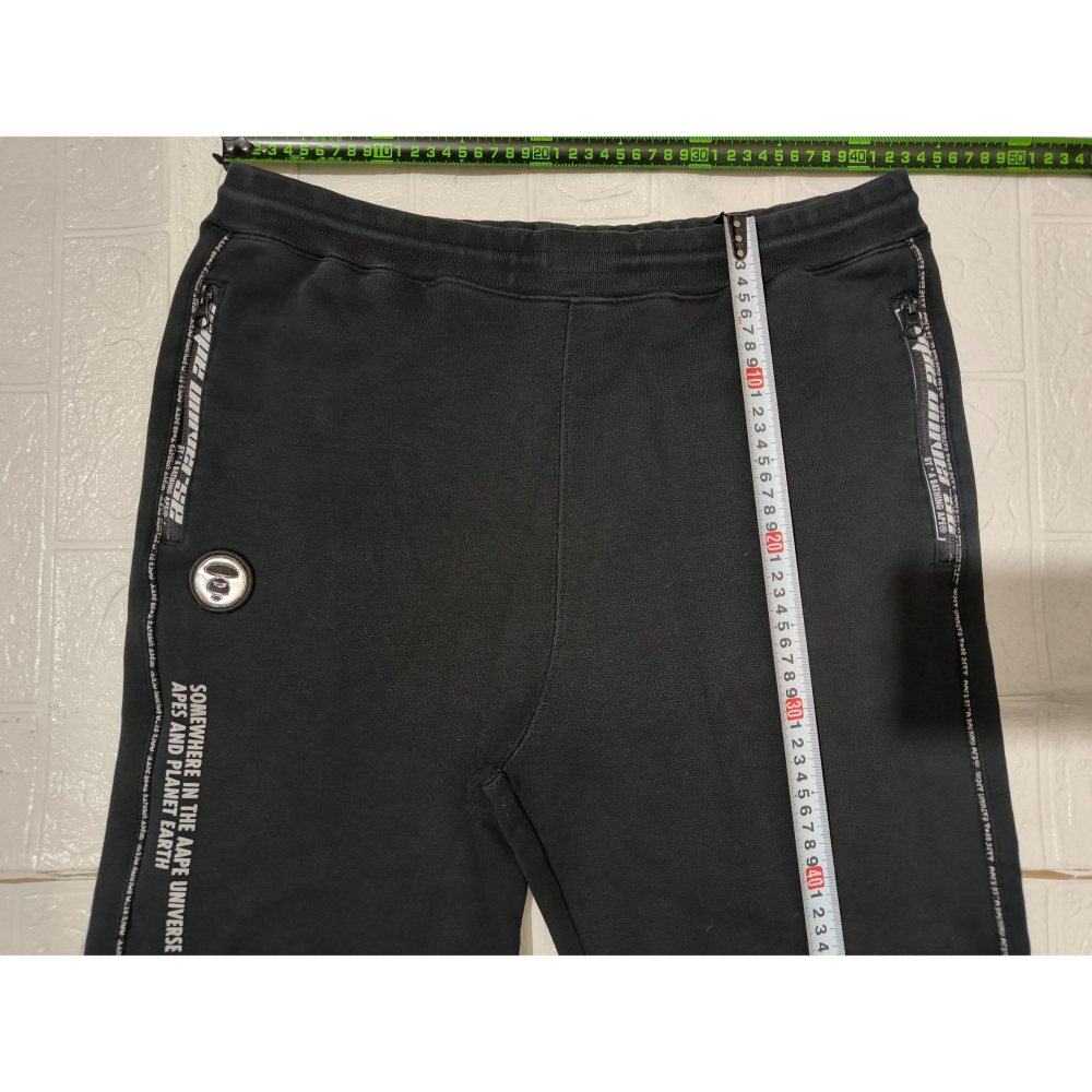 (0898) AAPE 長褲 腰圍86 褲長100-細節圖3