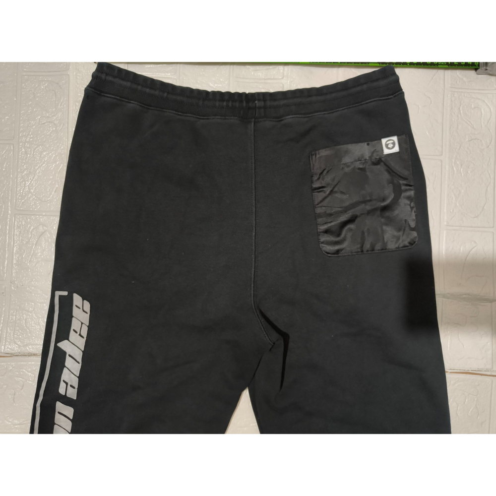 (0898) AAPE 長褲 腰圍86 褲長100-細節圖8