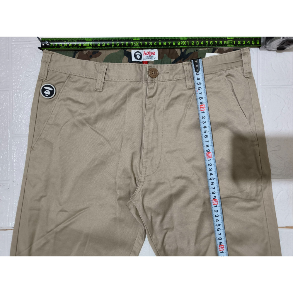 (0899) AAPE 長褲 腰圍88 褲長100-細節圖3