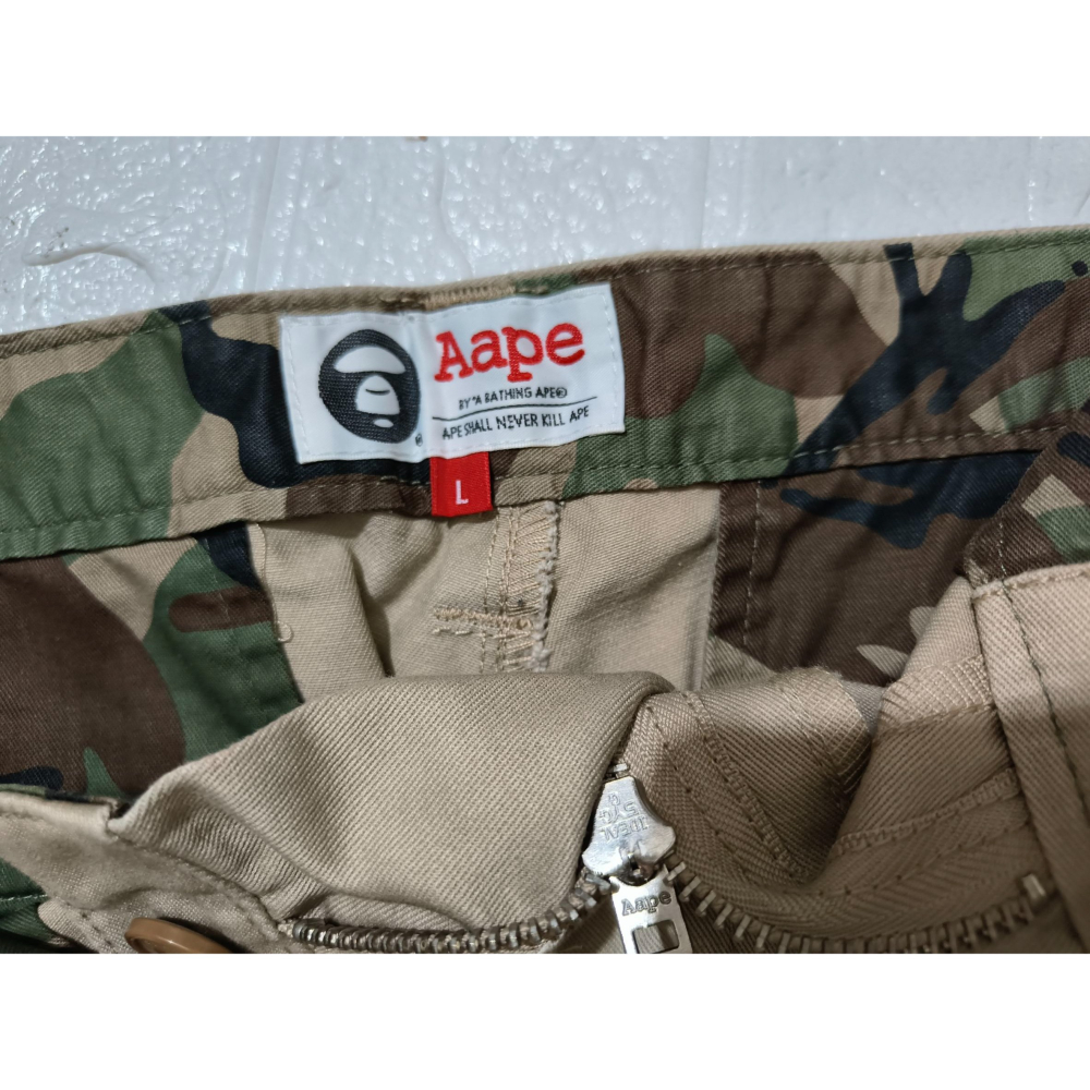 (0899) AAPE 長褲 腰圍88 褲長100-細節圖4