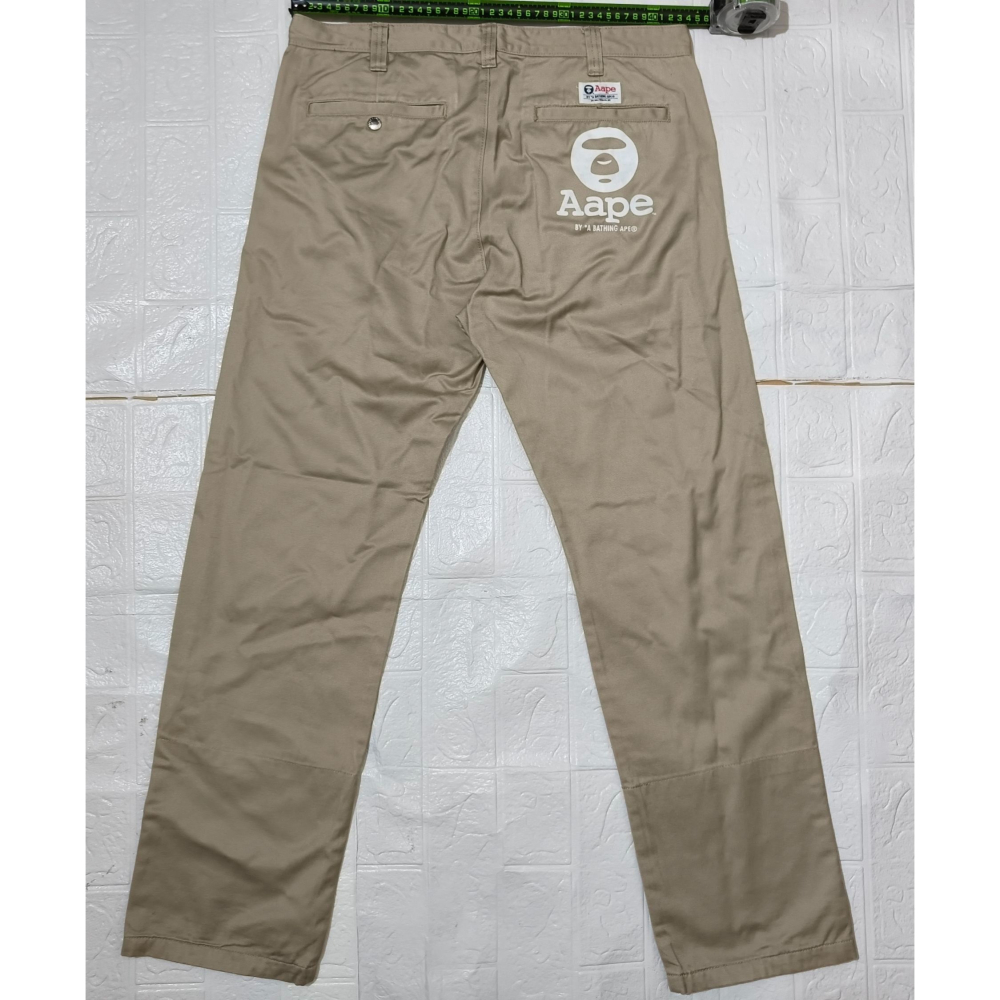 (0899) AAPE 長褲 腰圍88 褲長100-細節圖6
