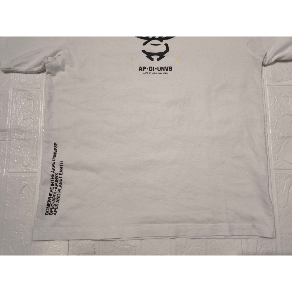 (0923) AAPE 短袖上衣 胸圍106 衣長68-細節圖2