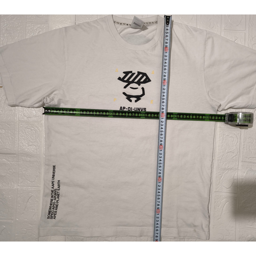 (0923) AAPE 短袖上衣 胸圍106 衣長68-細節圖3