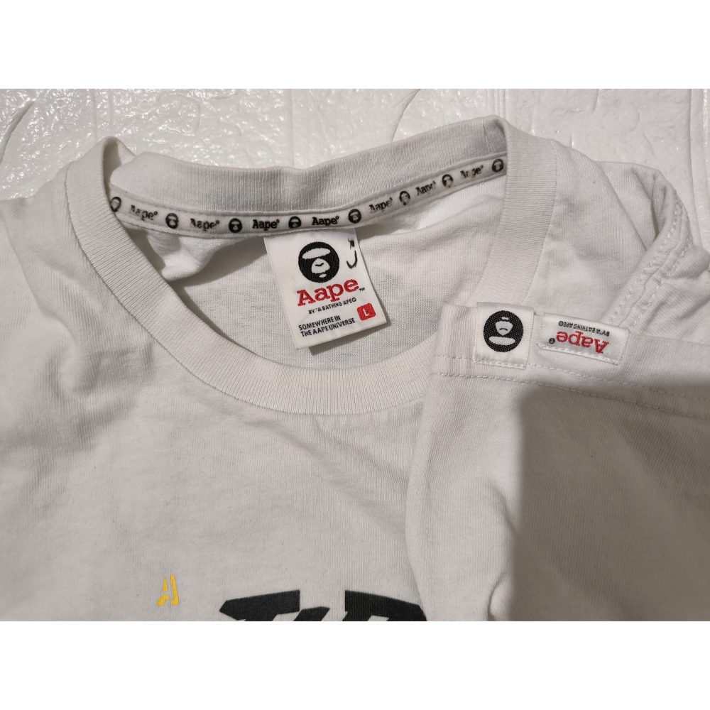 (0923) AAPE 短袖上衣 胸圍106 衣長68-細節圖4
