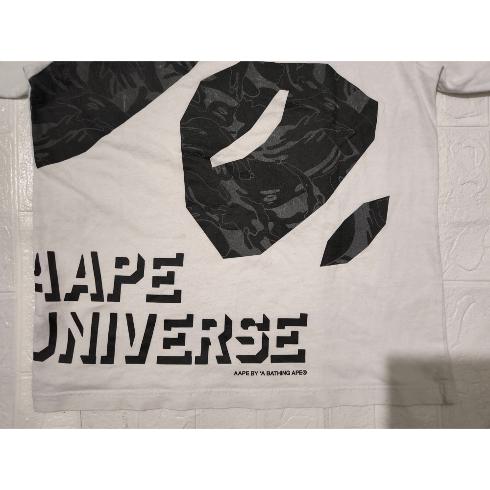 (0923) AAPE 短袖上衣 胸圍106 衣長68-細節圖7