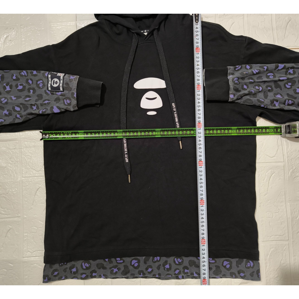 (0924) AAPE 帽T 胸圍112 衣長69-細節圖4