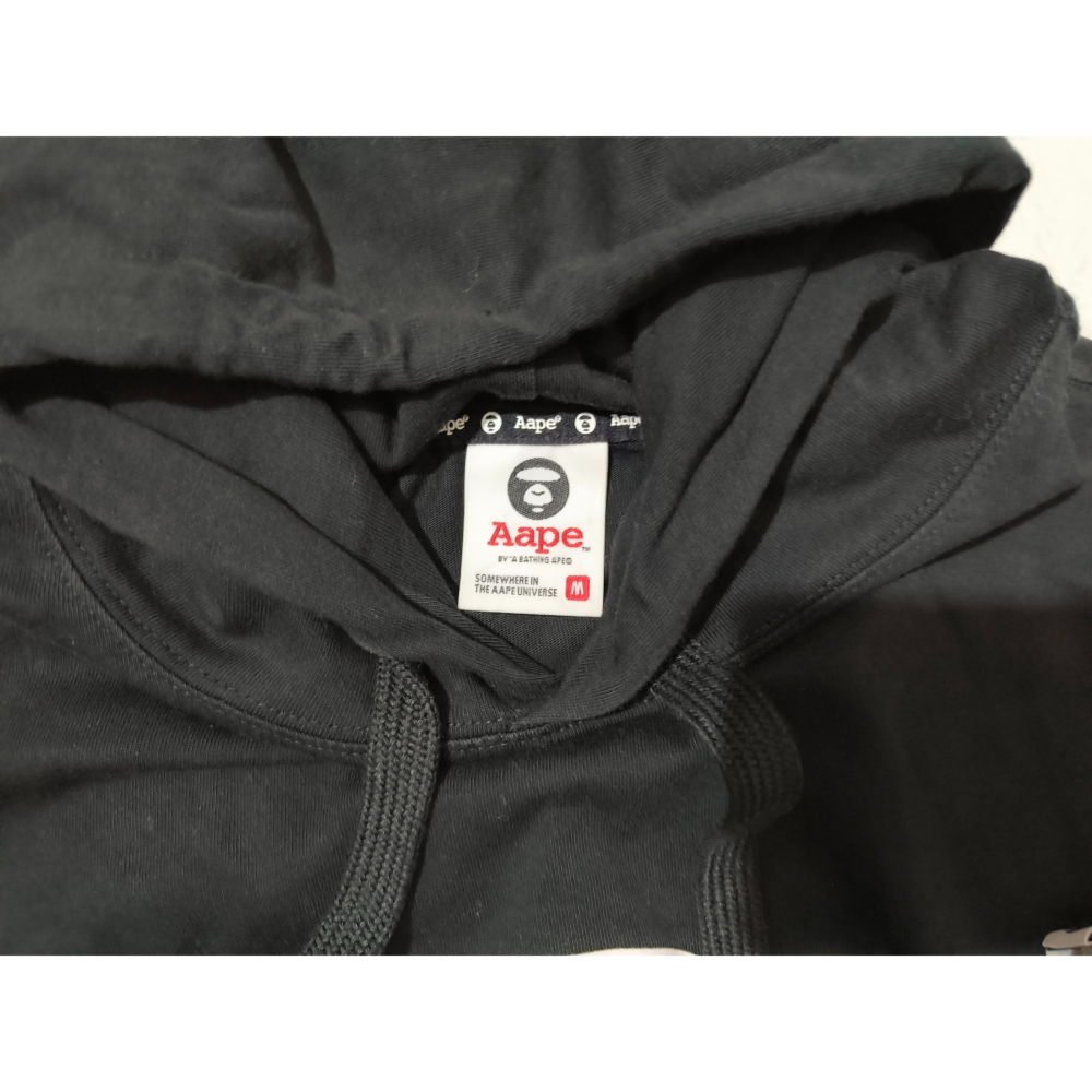 (0924) AAPE 帽T 胸圍112 衣長69-細節圖5