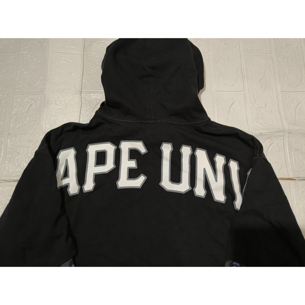 (0924) AAPE 帽T 胸圍112 衣長69-細節圖9