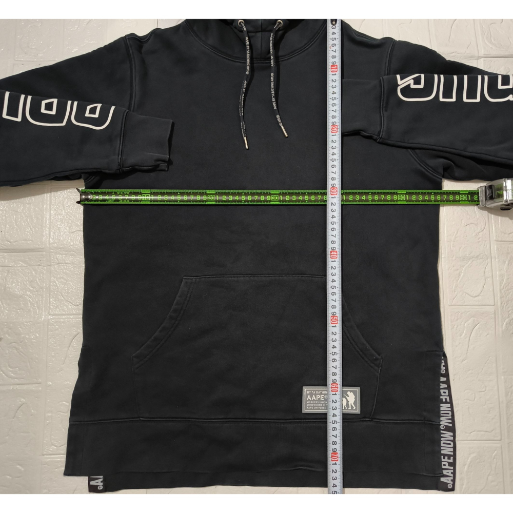 (0925) AAPE 帽T 胸圍112 衣長72-74-細節圖4