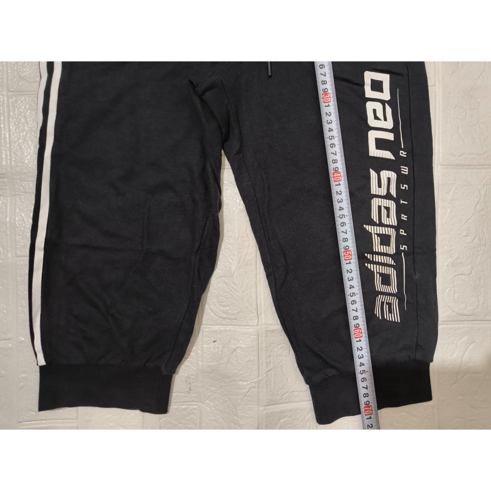 (0982) ADIDAS 運動七分褲 腰圍76 褲長70 AY5716-細節圖2