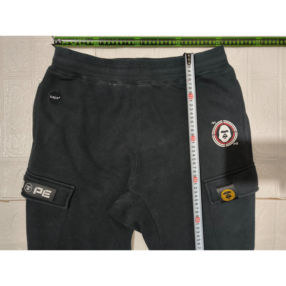 (0937) AAPE  長褲 腰圍82 褲長96-細節圖3