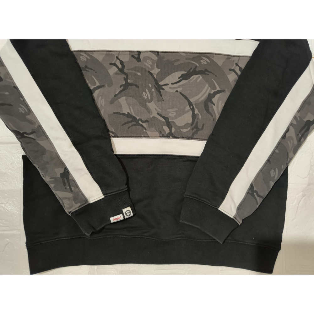 (0944) AAPE 長袖上衣 胸圍124 衣長75-細節圖8